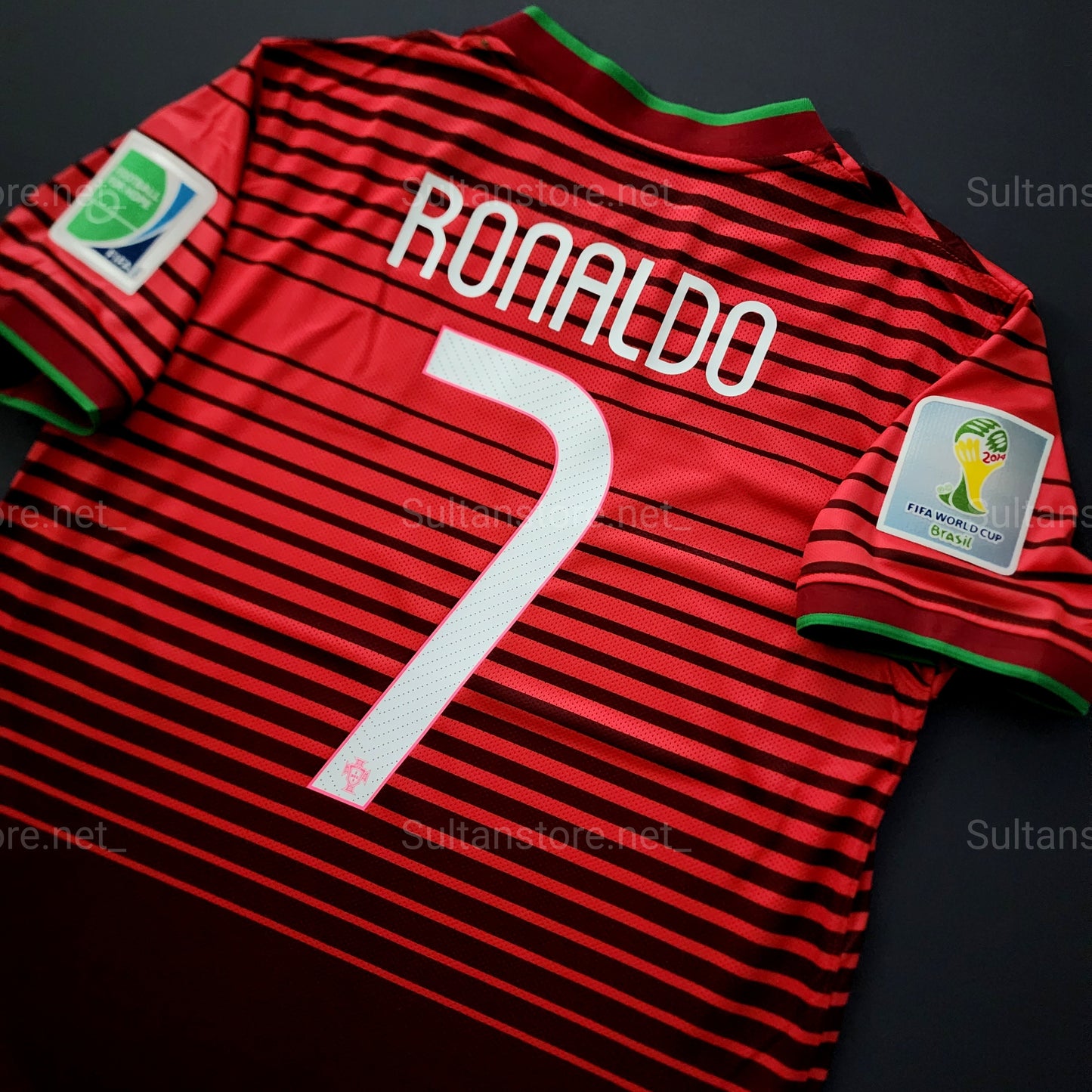 Ronaldo 2014 Portugal Home Jersey