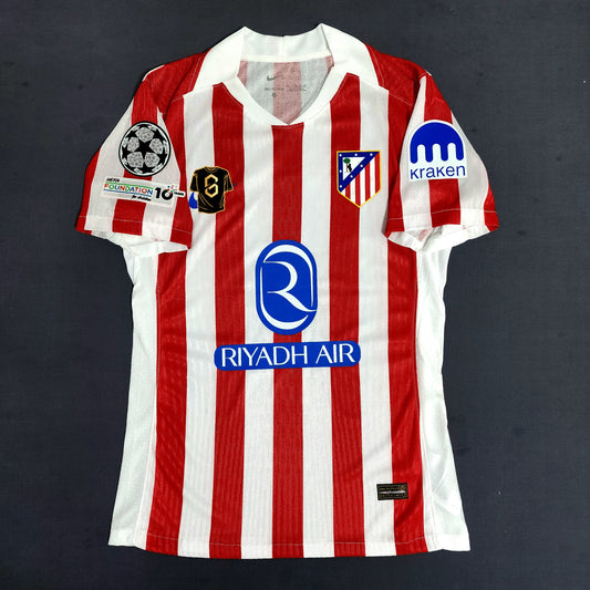 Julian Alvarez 2025/26 Atletico Madrid Home Jersey