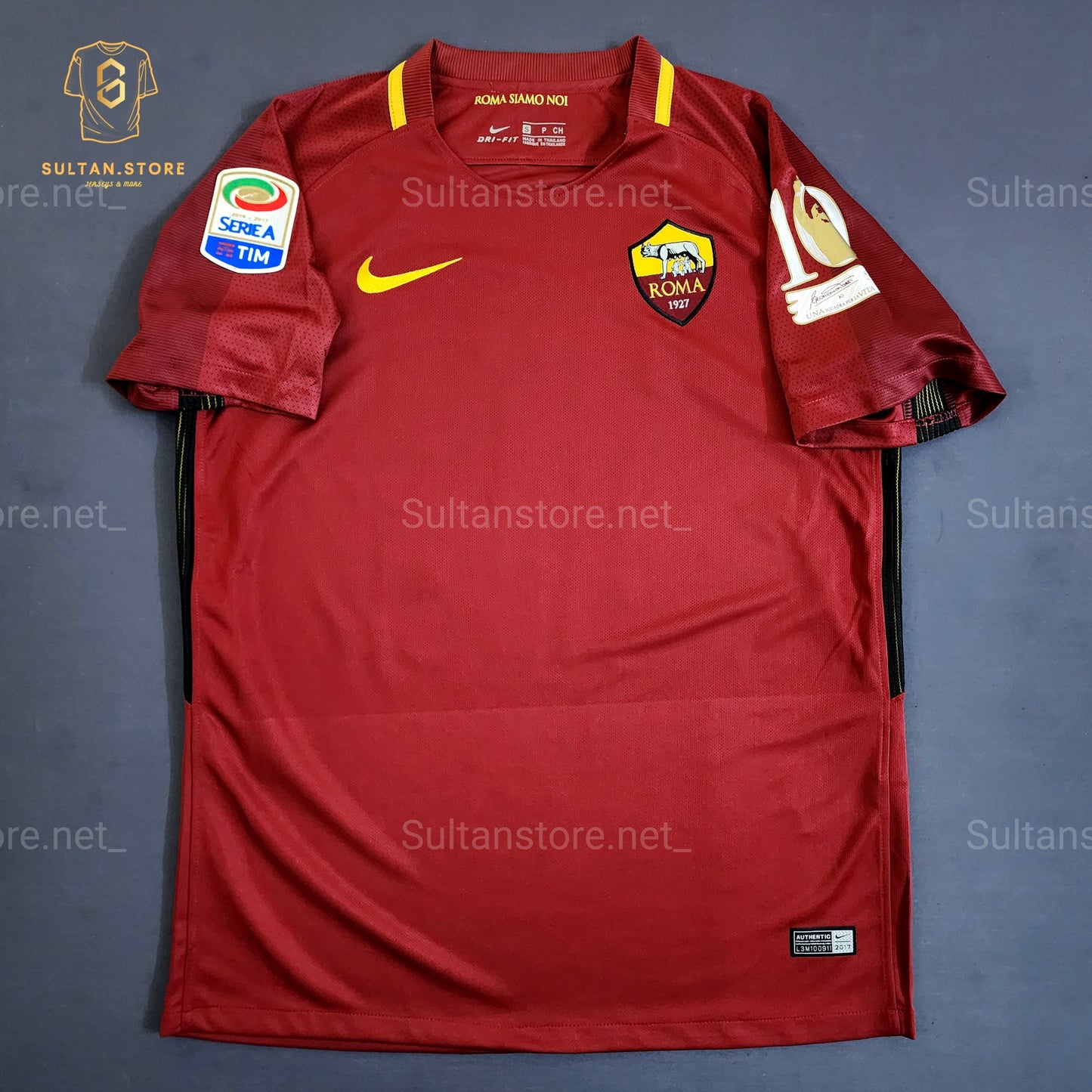 Totti 2016/17 Roma Home Jersey