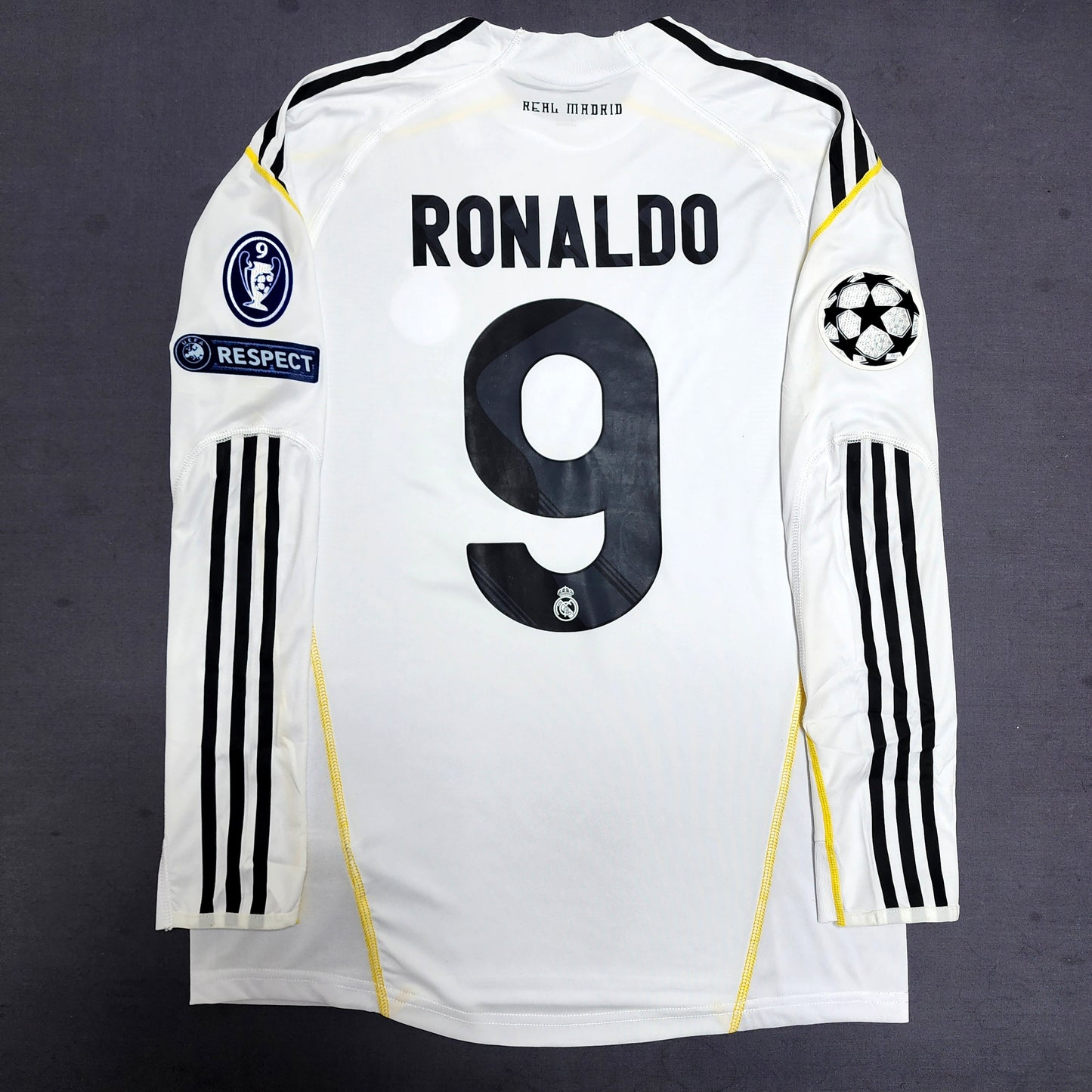 (Player Version) Ronaldo 2009/10 Real Madrid Home Jersey