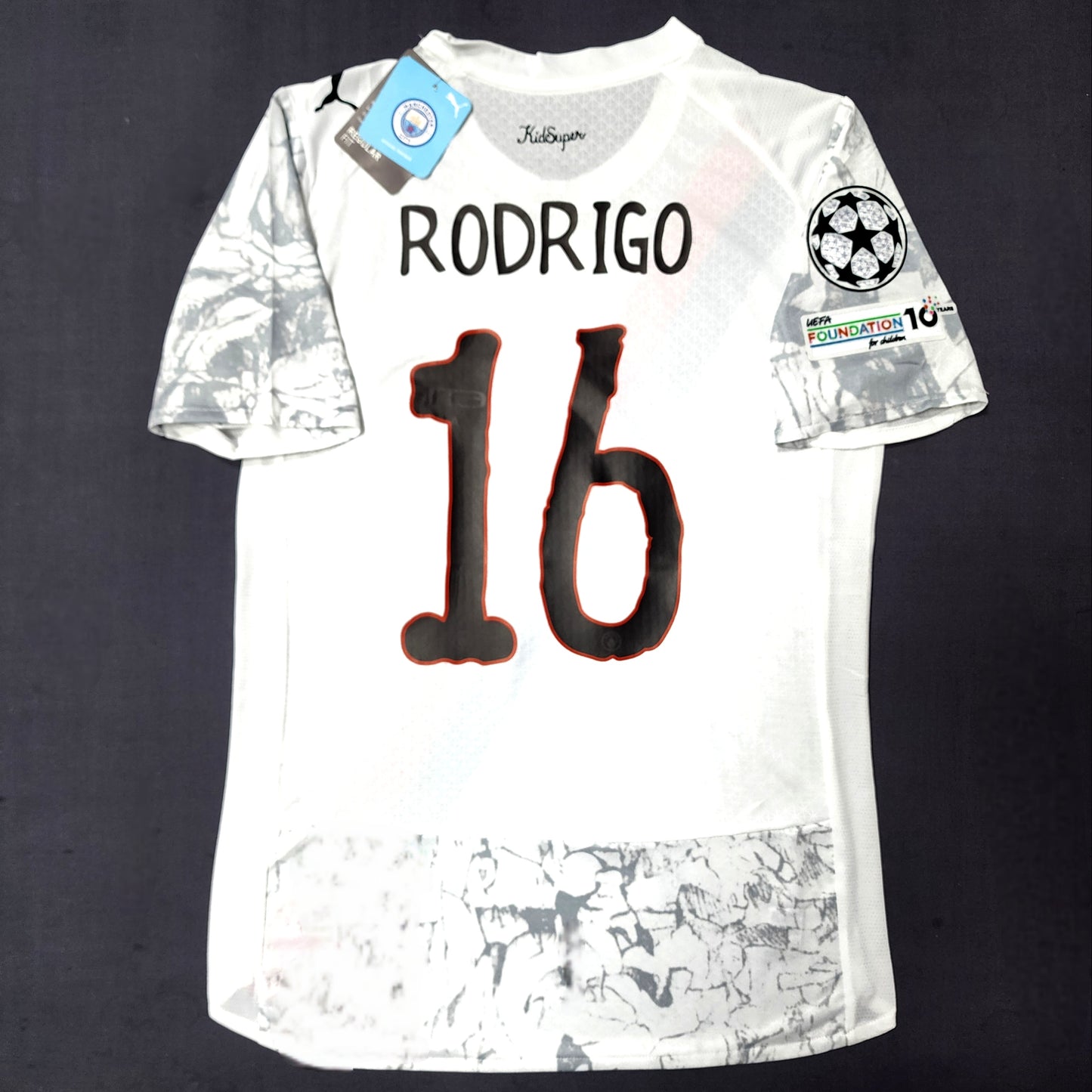 Rodri 2025/26 Manchester City Third Jersey
