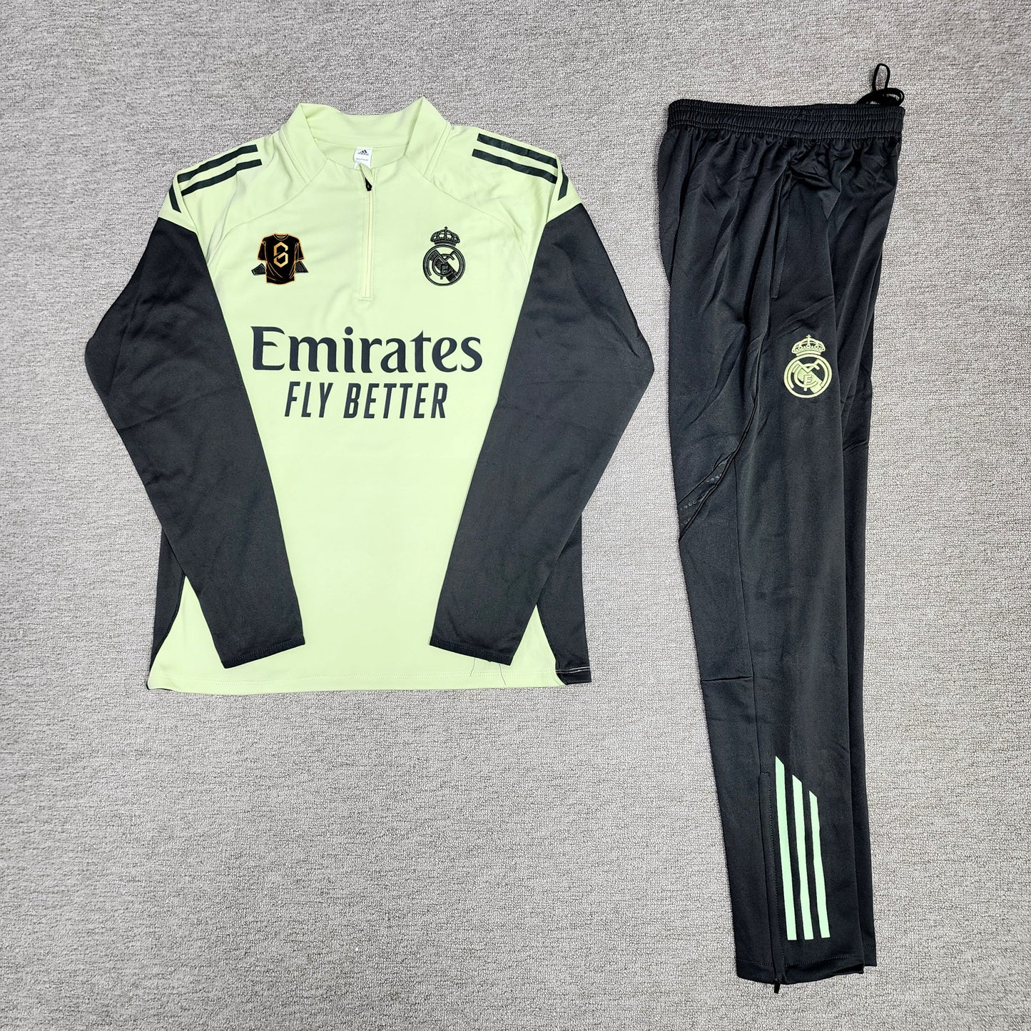Real Madrid Tracksuit green