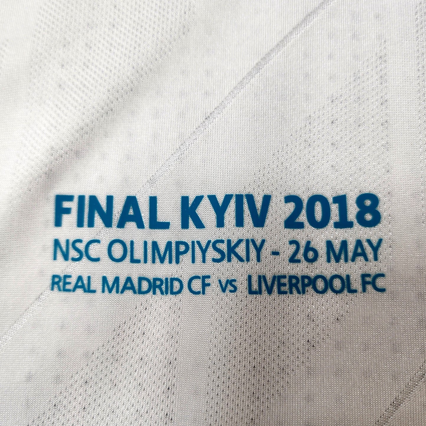 (Player Version) Modric 2018 Real Madrid Final Champions League Home Jersey