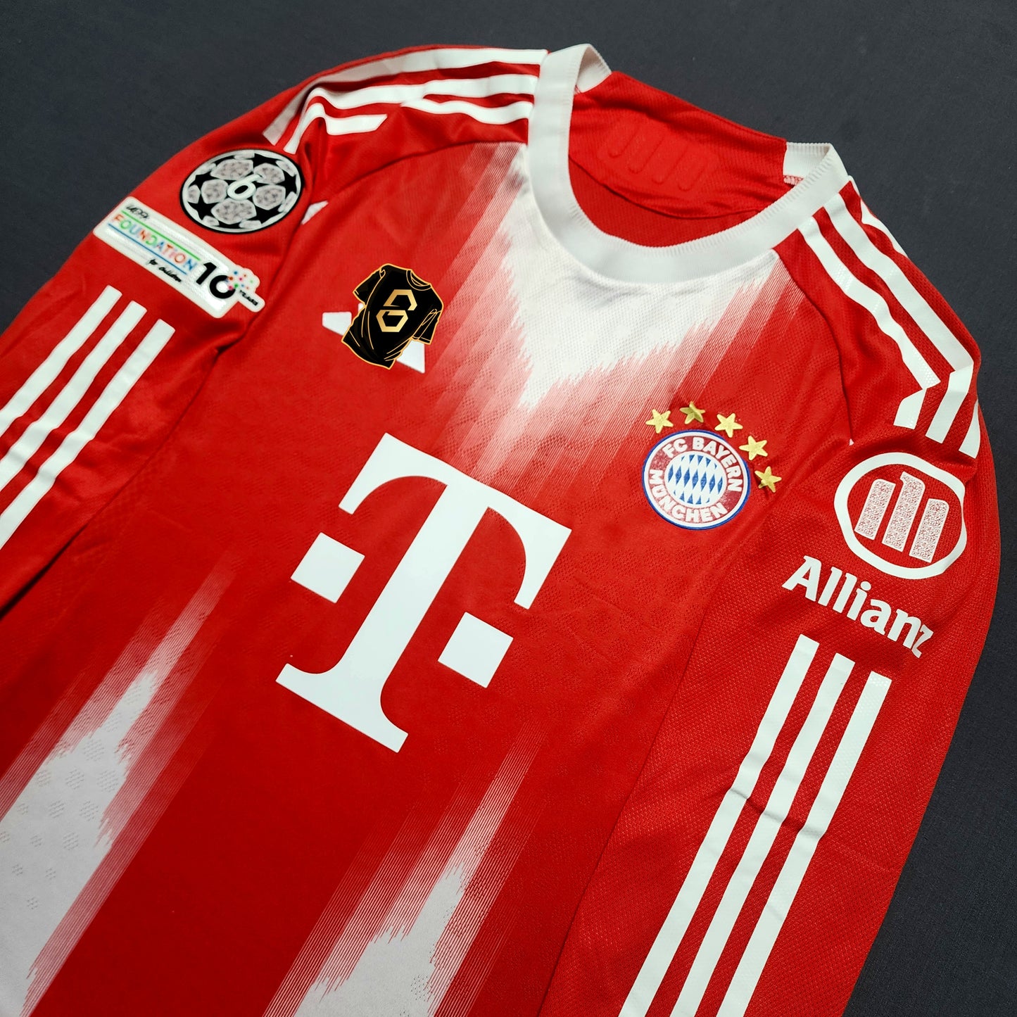 (Long Sleeves) Bayern 2025/26 Home Jersey ( Musiala - Kimmich - Kane - Luis diaz - Olise )