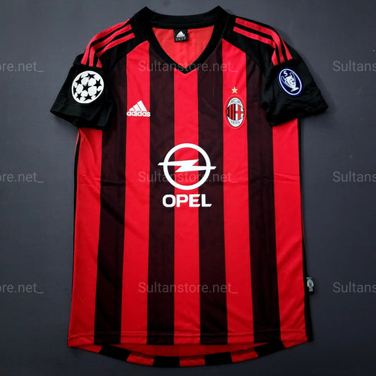 Shevchenko 2002/03 Ac Milan Home Jersey