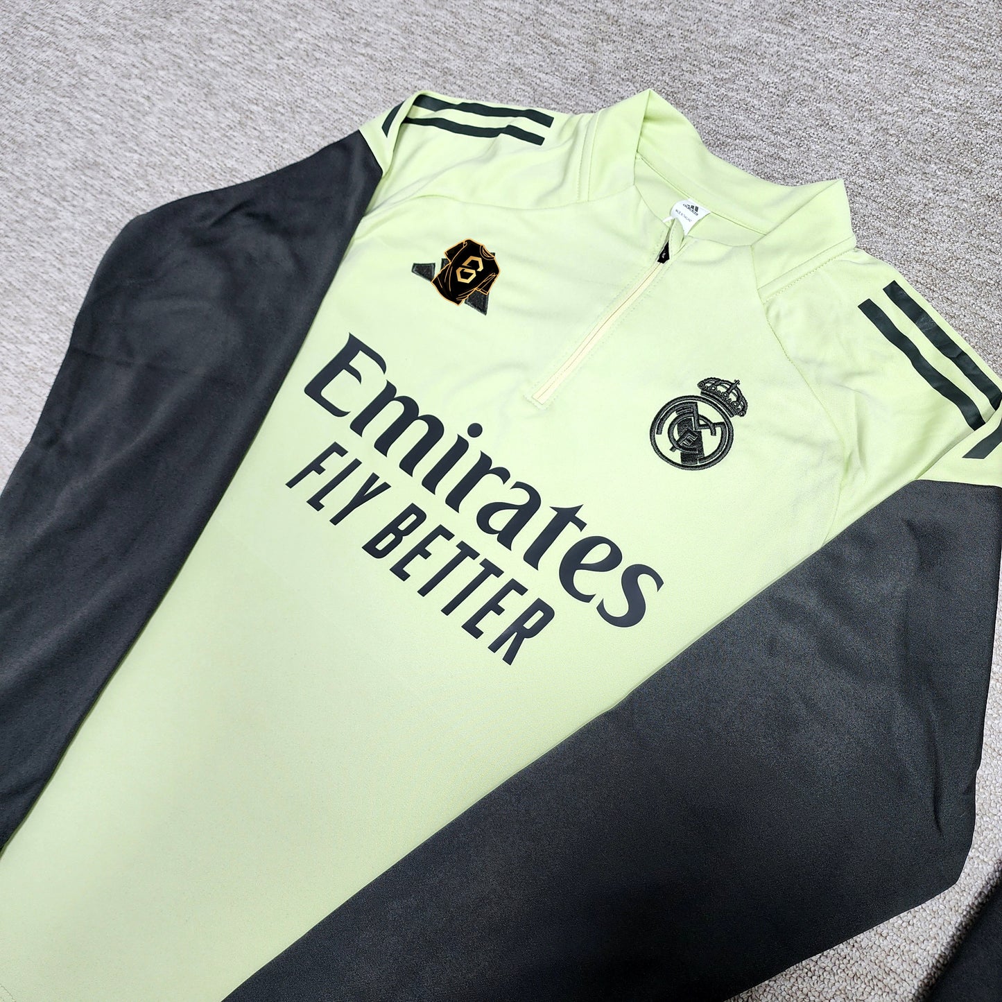 Real Madrid Tracksuit green
