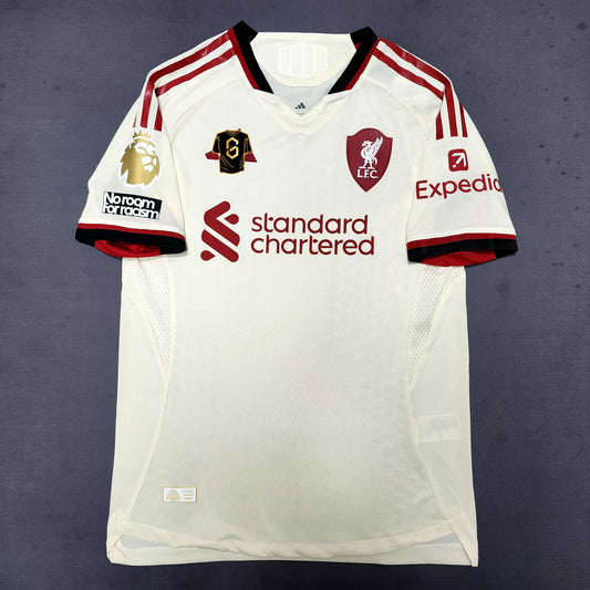 Liverpool 2025/26 Away Jersey ( Wirtz - Isak - Salah - Virgil )