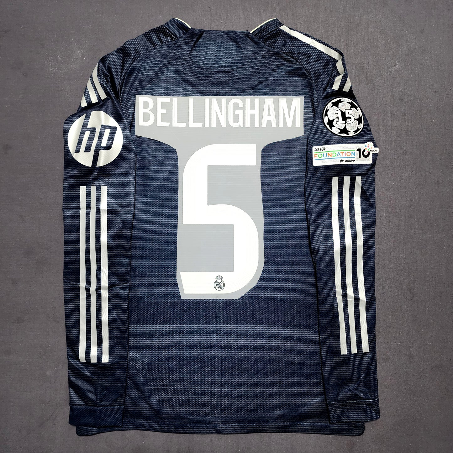 (Long Sleeves) Real Madrid 2025/26 Away Jersey ( Valverde - Mbappe - Bellingham - Vini - Arda Guler - Modric - Trent)