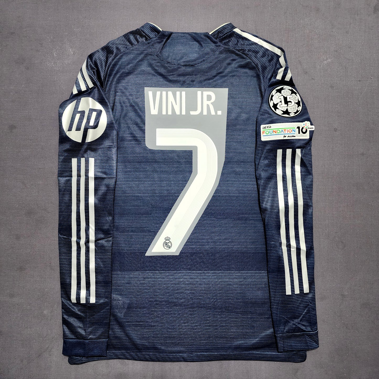 (Long Sleeves) Real Madrid 2025/26 Away Jersey ( Valverde - Mbappe - Bellingham - Vini - Arda Guler - Modric - Trent)