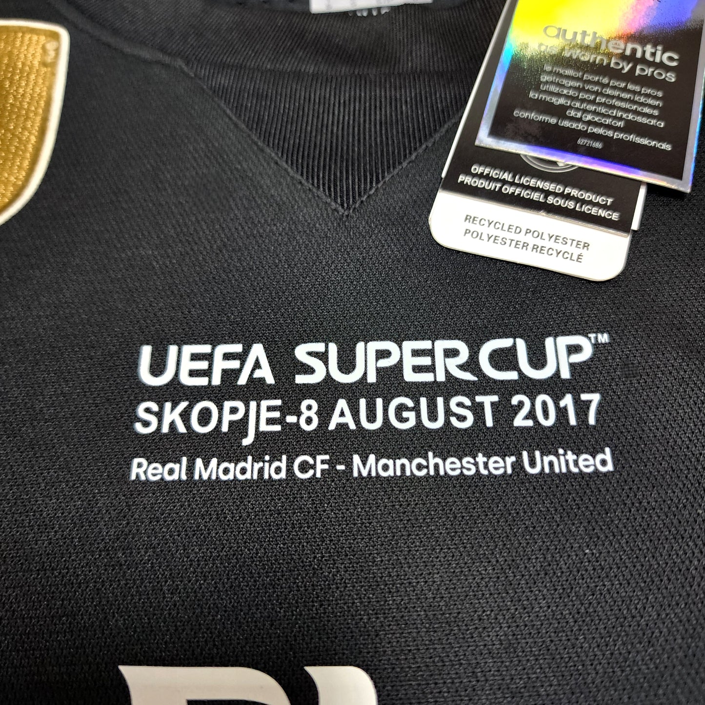 (Player Version) Ronaldo 2017/18 Real Madrid Away Jersey