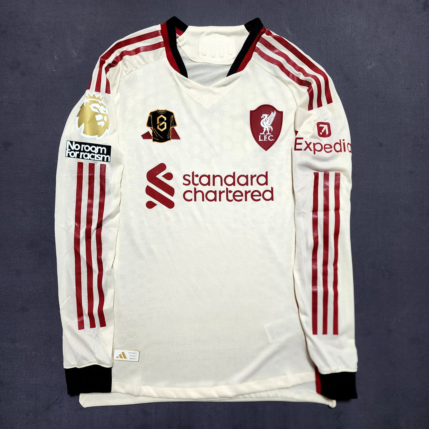 (Long Sleeves) Liverpool 2025/26 Away Jersey ( Wirtz - Isak - Salah - Virgil )