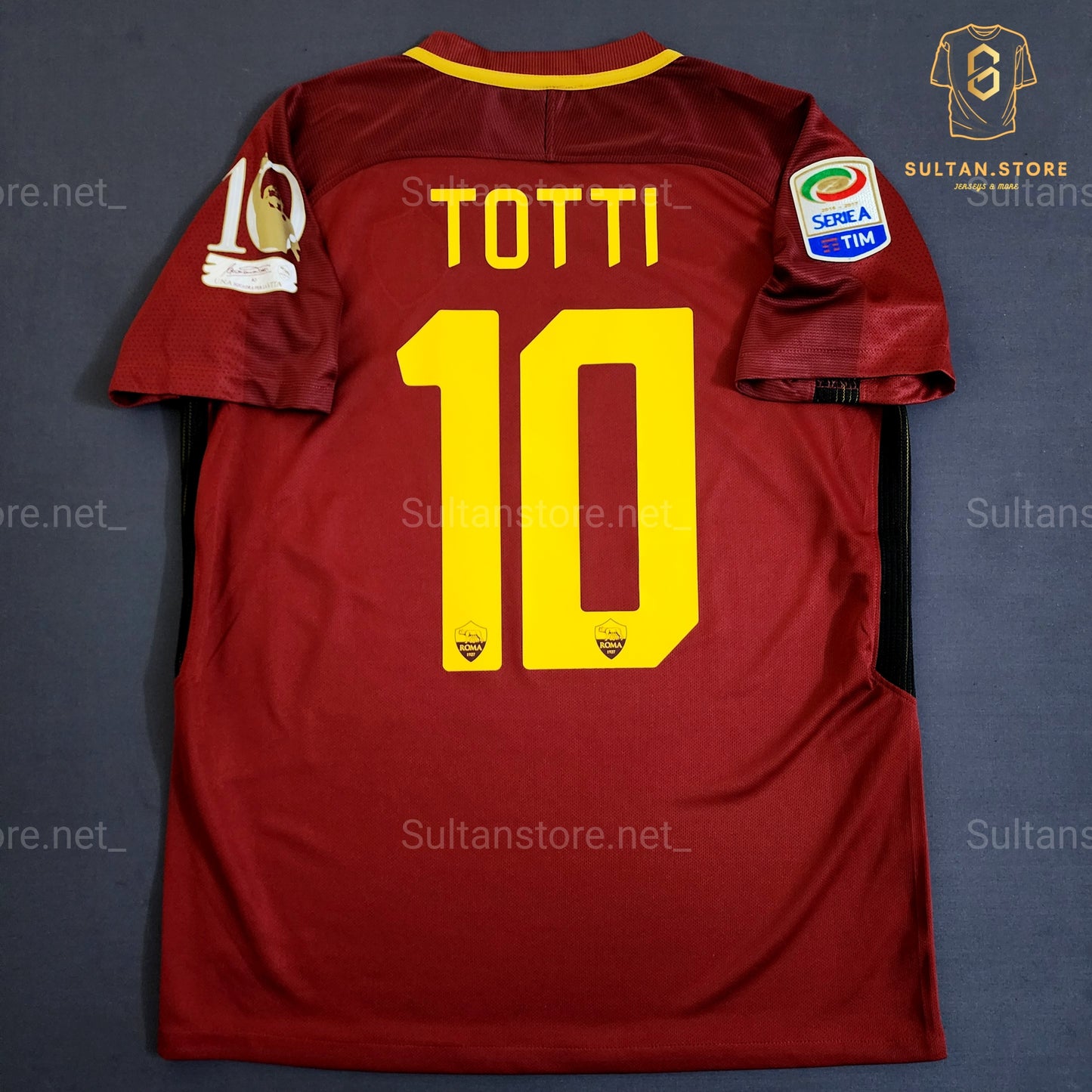 Totti 2016/17 Roma Home Jersey
