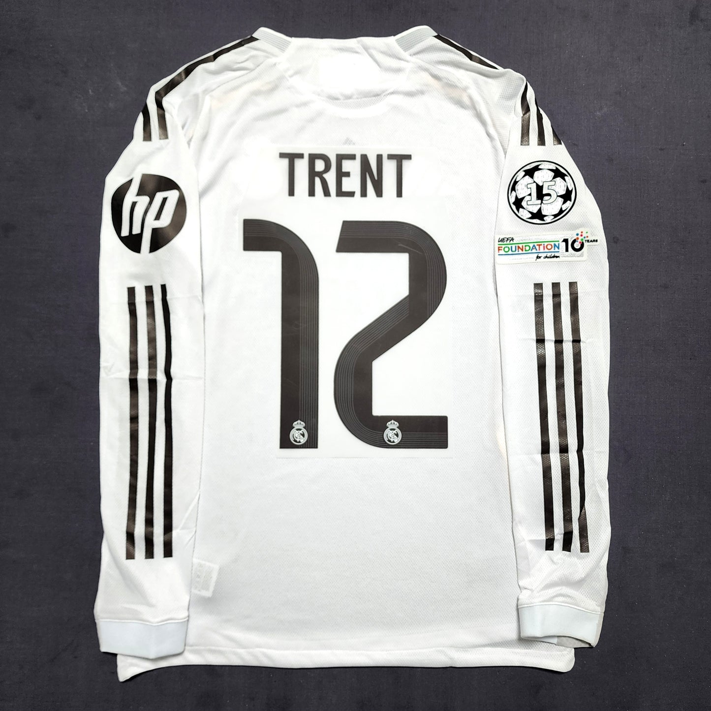 (Long Sleeves) Real Madrid 2025/26 Home Jersey ( Valverde - Mbappe - Bellingham - Vini - Arda Guler )
