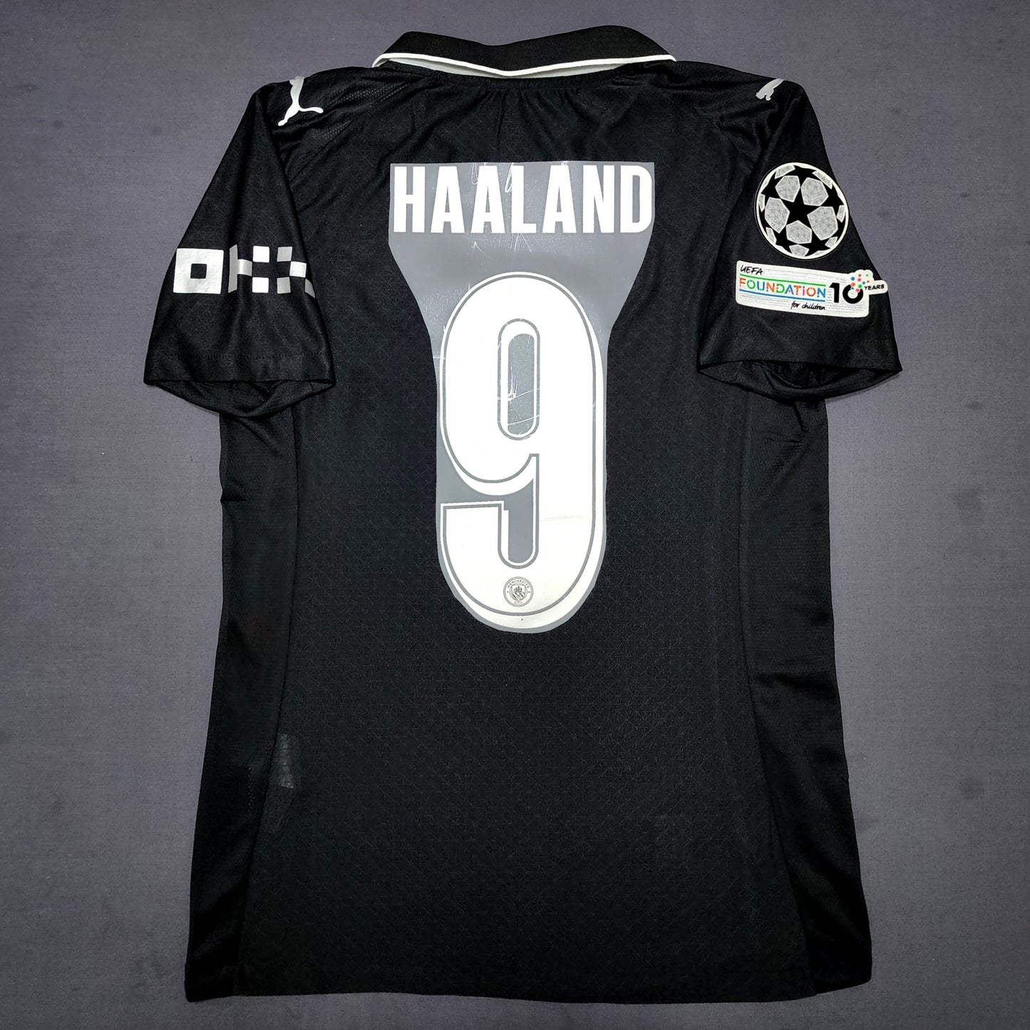 Manchester City 2025/26 Away Black Jersey ( Haaland - Marmoush - Cherki )