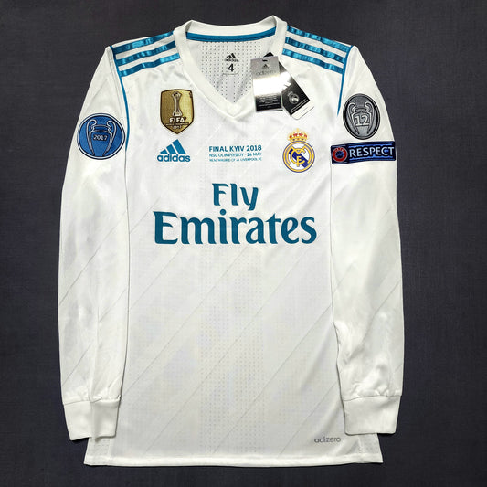 (Player Version) Ronaldo 2018 Real Madrid Final Champions League Home Jersey