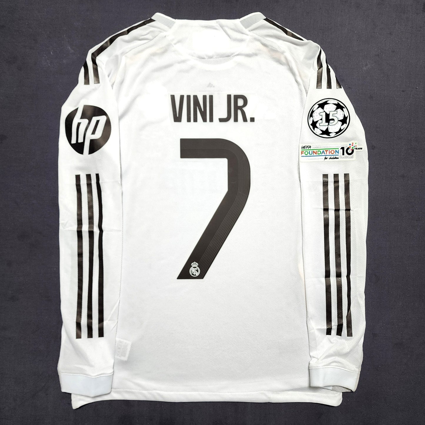 (Long Sleeves) Real Madrid 2025/26 Home Jersey ( Valverde - Mbappe - Bellingham - Vini - Arda Guler )