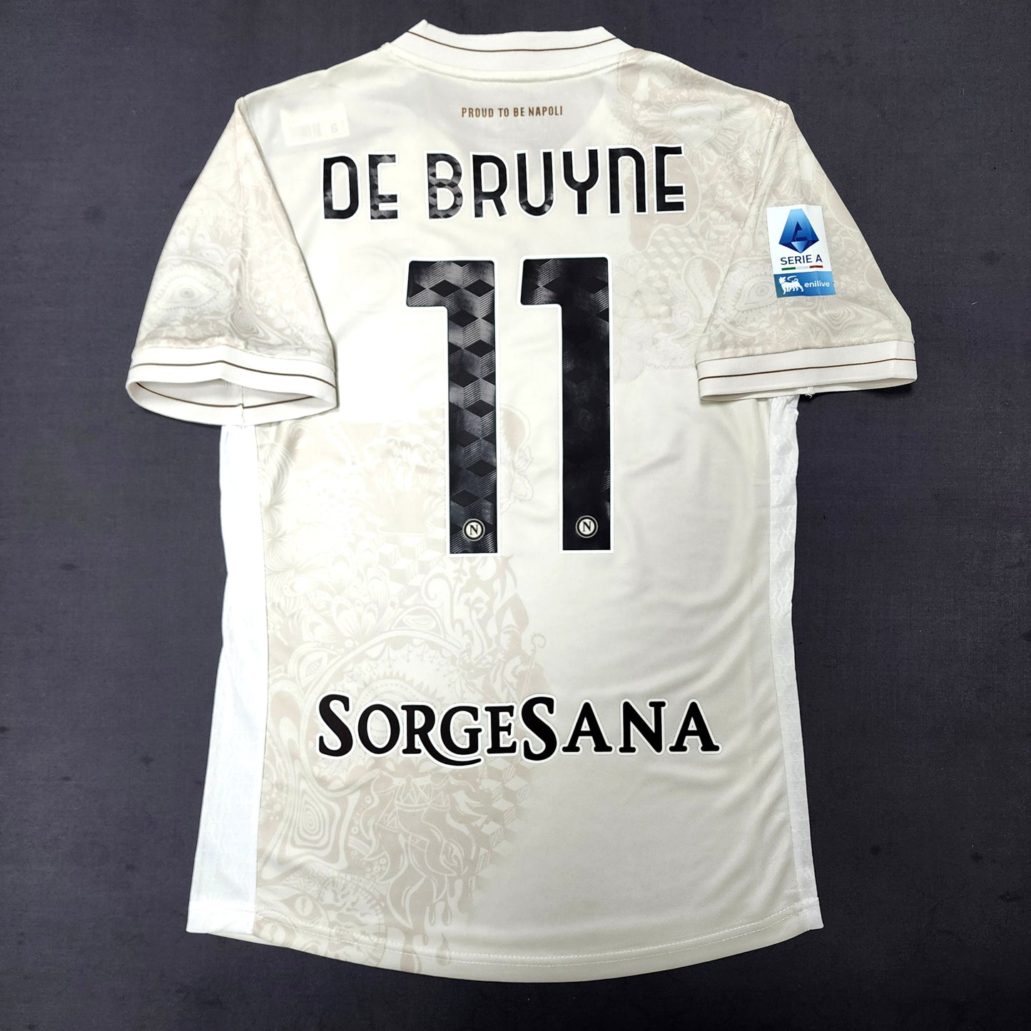 De bruyne 2025/26 Napoli Away Jersey