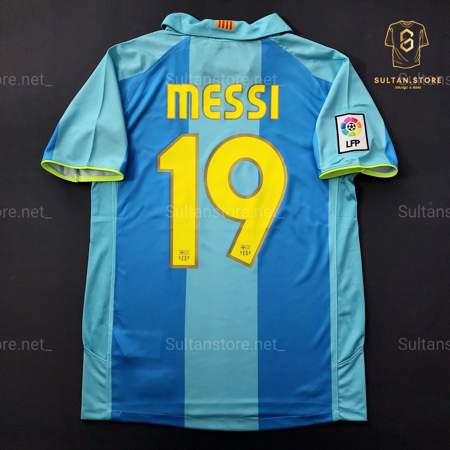 Messi 2007/08 Barcelona Away Jersey