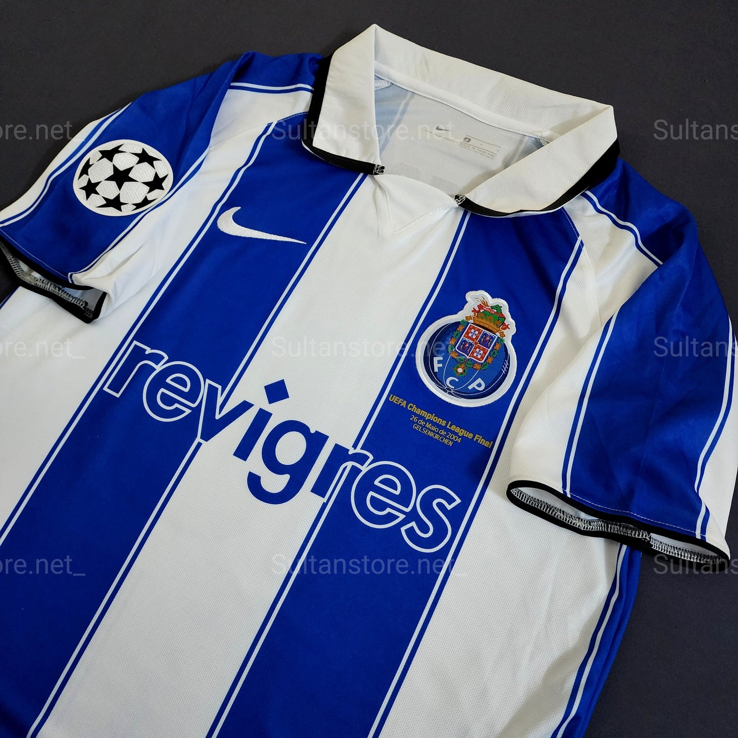 Deco 2004 Final Champions League Porto Home Jersey