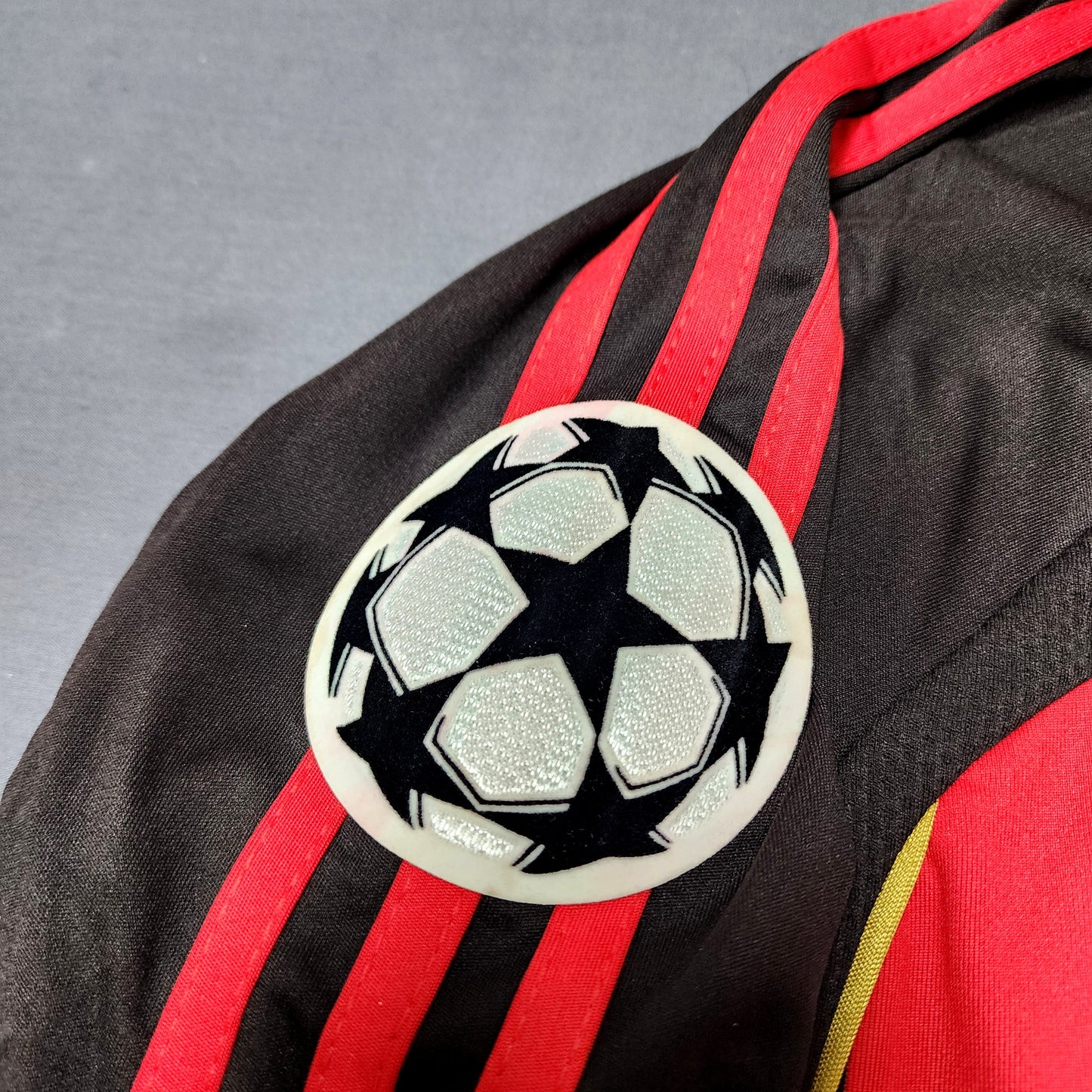 Maldini 2007/08 AC Milan Home Long Sleeve Jersey