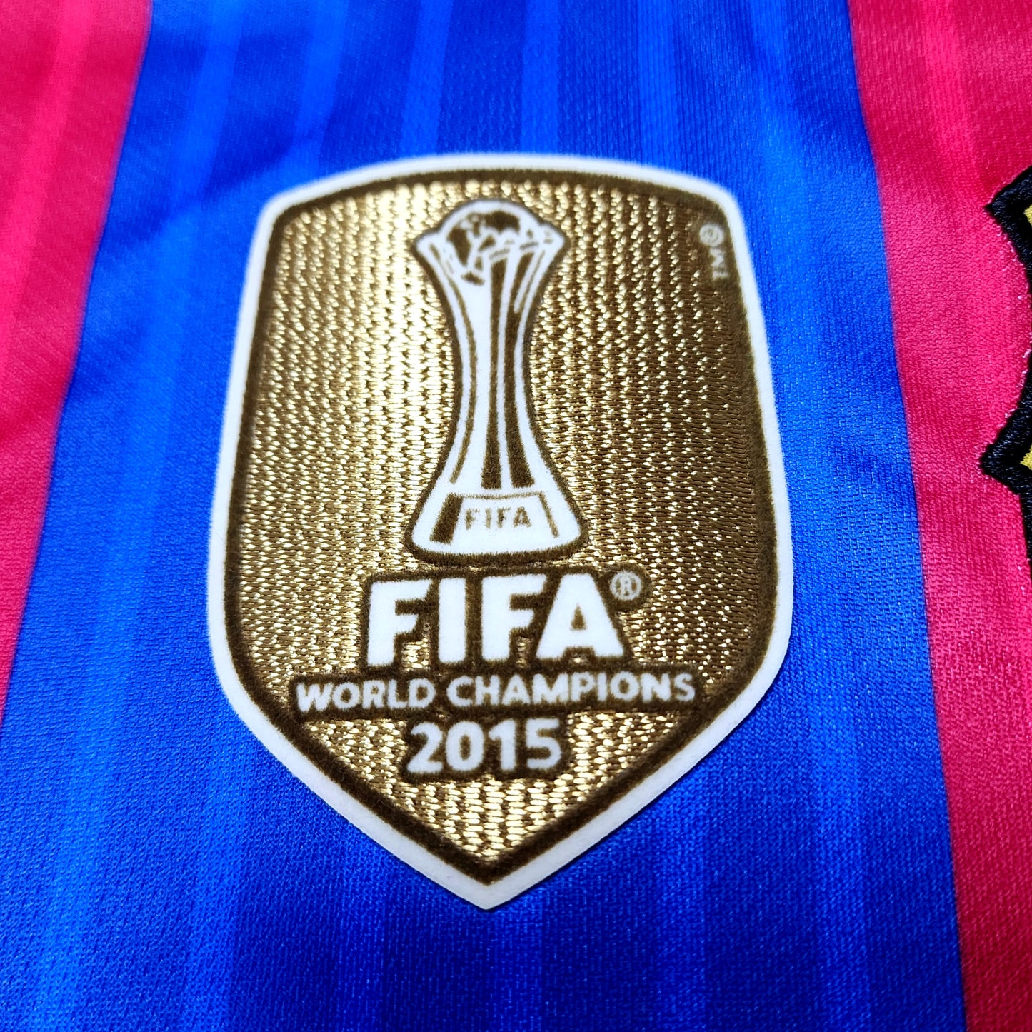 Barcelona 2016/17 Home Long Sleeve Jersey ( Messi - Neymar - Roberto )