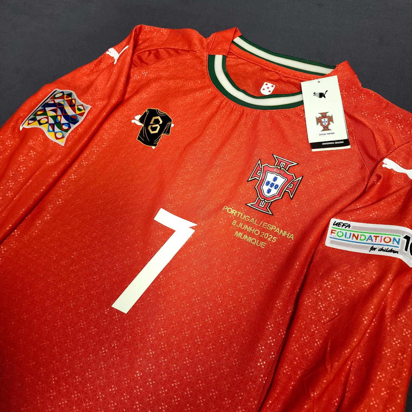 Ronaldo 2025 Portugal Final Nations League Jersey