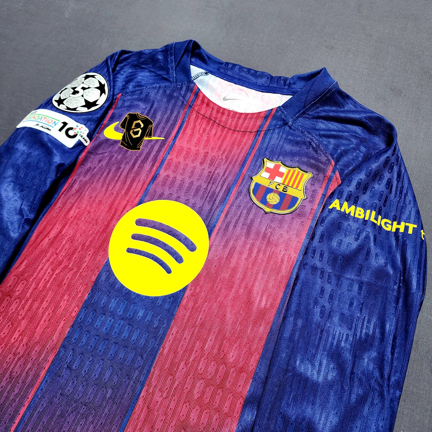 (Long Sleeves) Barcelona 2025/26 Home Jersey ( Lamine Yamal - Pedri - Raphinha - Rashford )