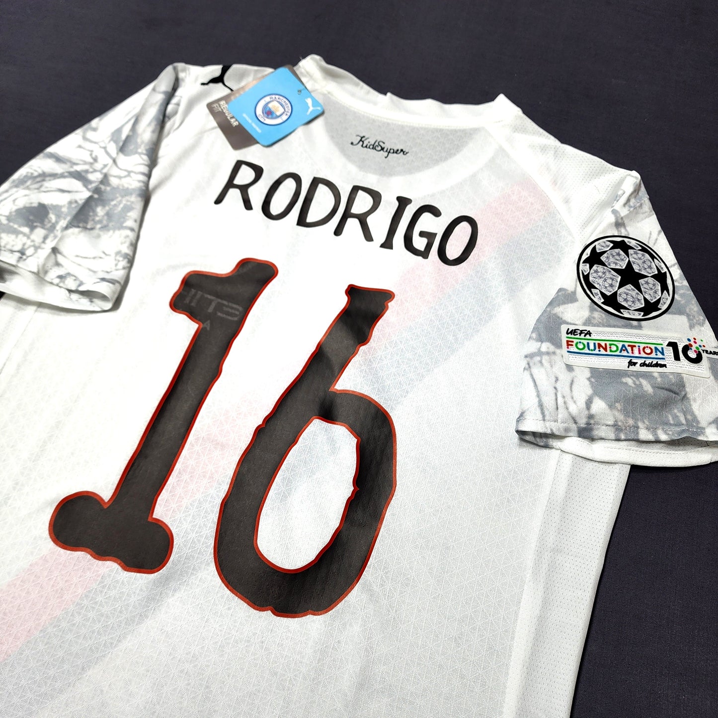 Rodri 2025/26 Manchester City Third Jersey