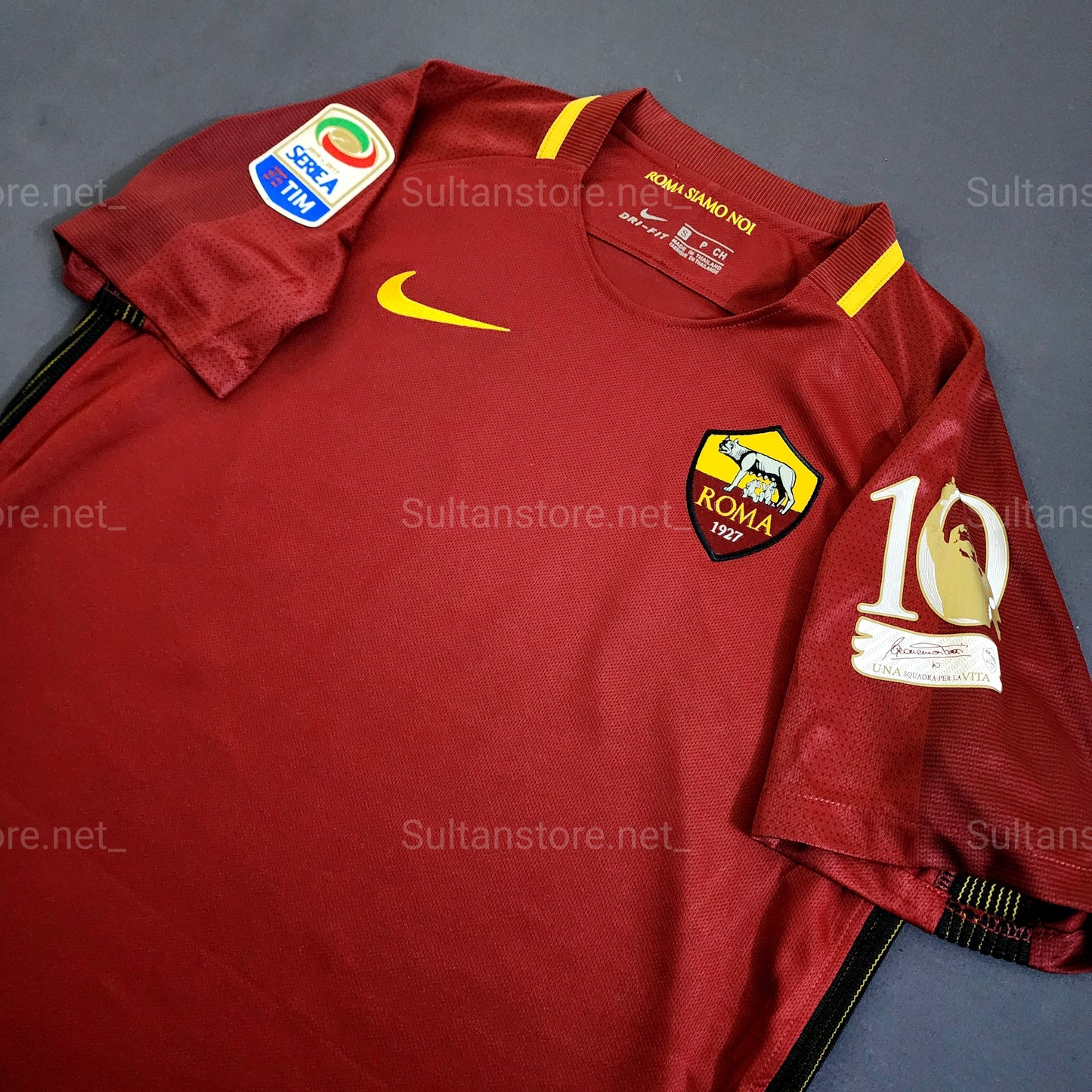 Totti 2016/17 Roma Home Jersey