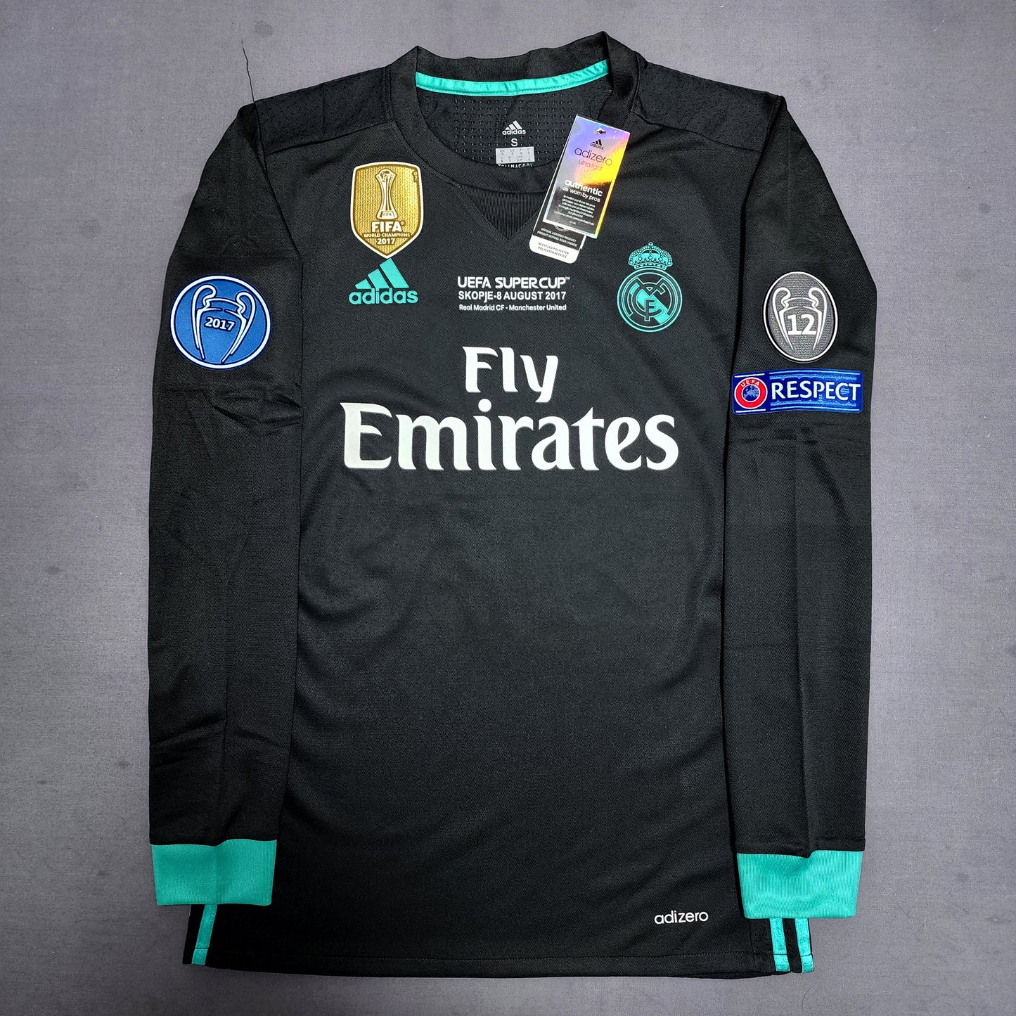 (Player Version) Ronaldo 2017/18 Real Madrid Away Jersey
