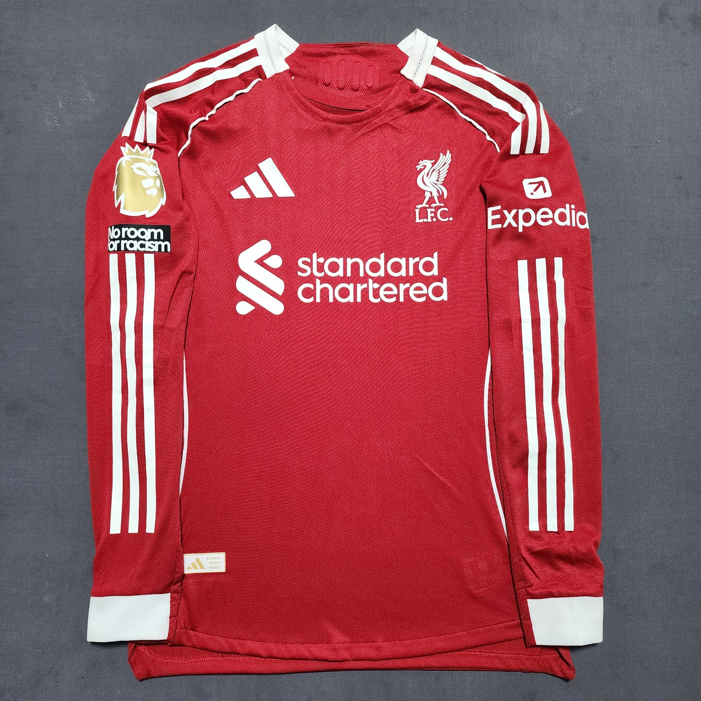 (Long Sleeves) Liverpool 2025/26 Home Jersey ( Wirtz - Isak - Salah - Virgil - Chiesa )