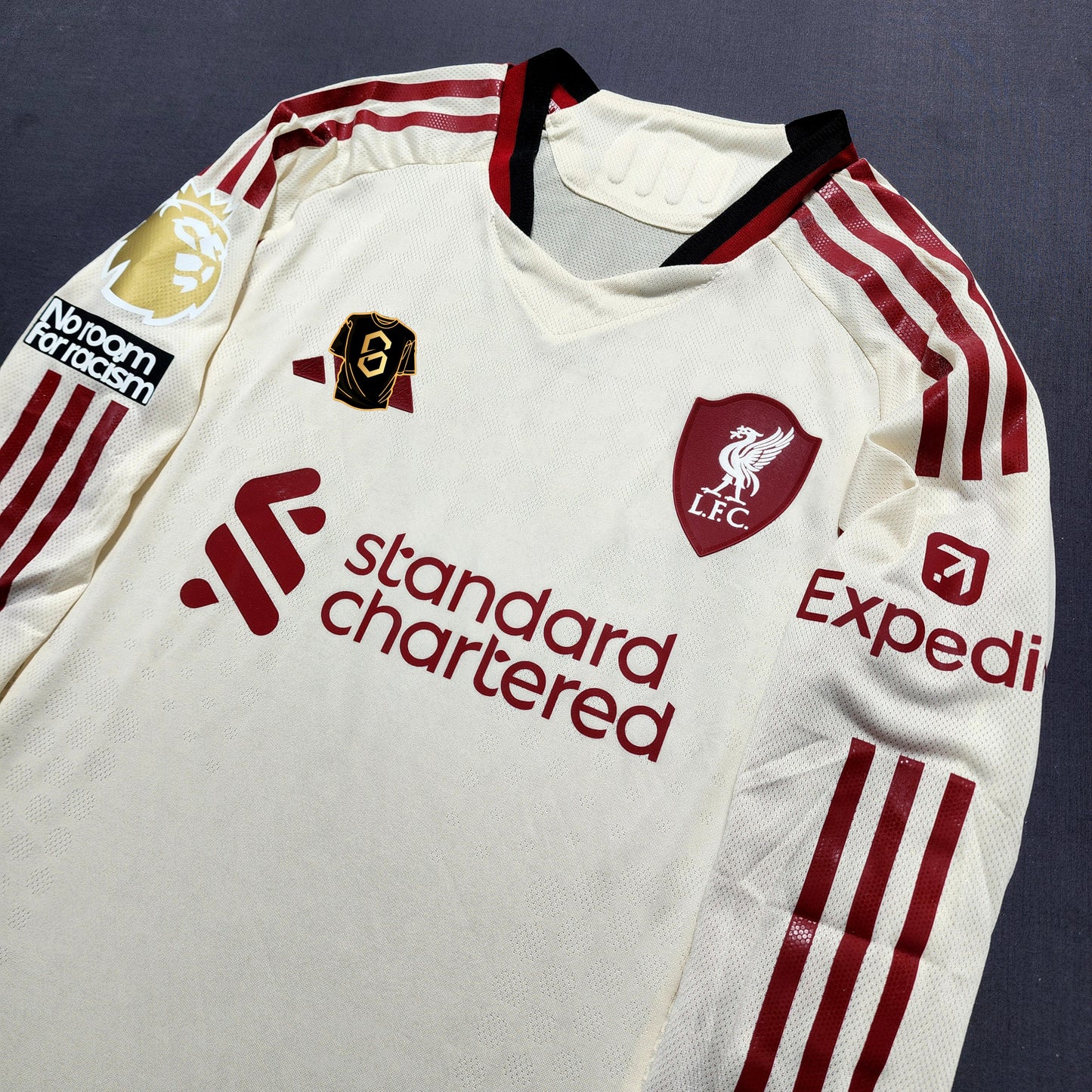 (Long Sleeves) Liverpool 2025/26 Away Jersey ( Wirtz - Isak - Salah - Virgil )