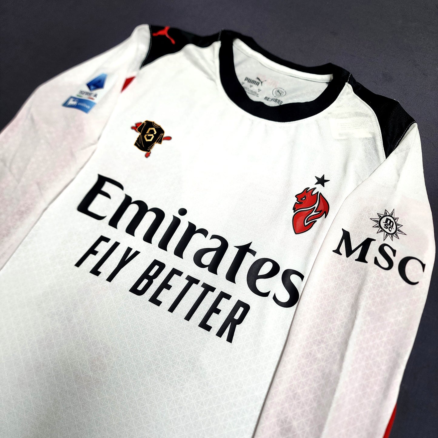 (Long Sleeves) Modric 2025/26 AC Milan Away Jersey
