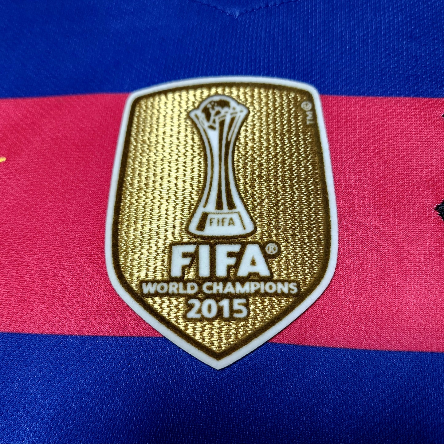 Barcelona 2015/16 Home Long Sleeve Jersey ( Messi - Neymar - Rakitic )