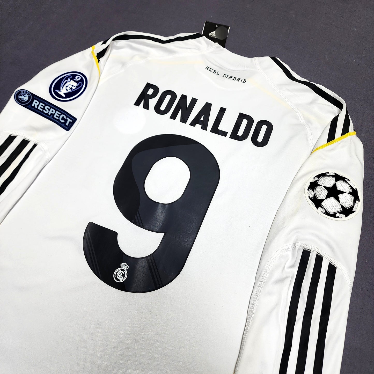 (Player Version) Ronaldo 2009/10 Real Madrid Home Jersey