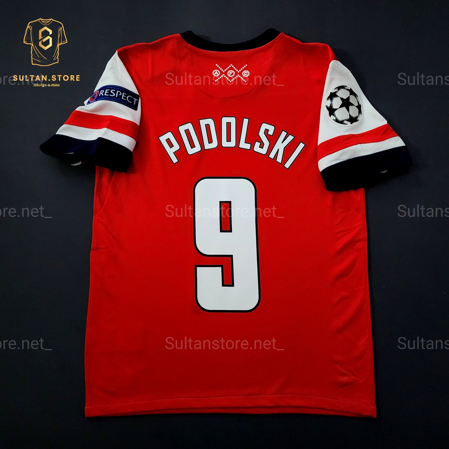 Podolski 2012/13 Arsenal Home Jersey