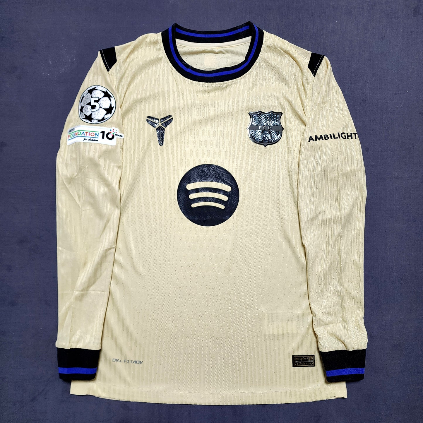 (Long Sleeves) Barcelona 2025/26 Away Jersey ( Lamine Yamal - Pedri - Raphinha )