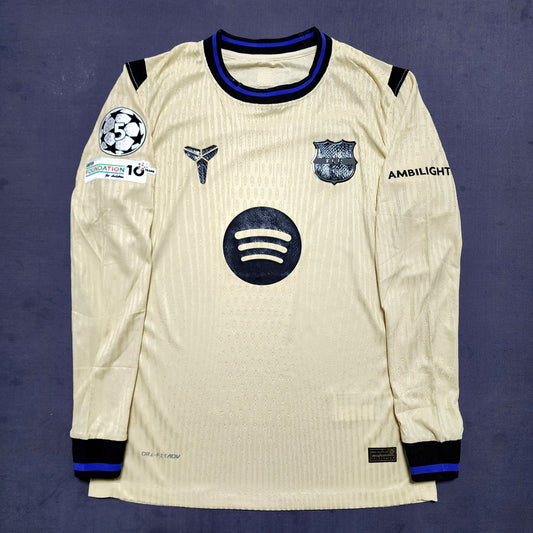 (Long Sleeves) Barcelona 2025/26 Away Jersey ( Lamine Yamal - Pedri - Raphinha )