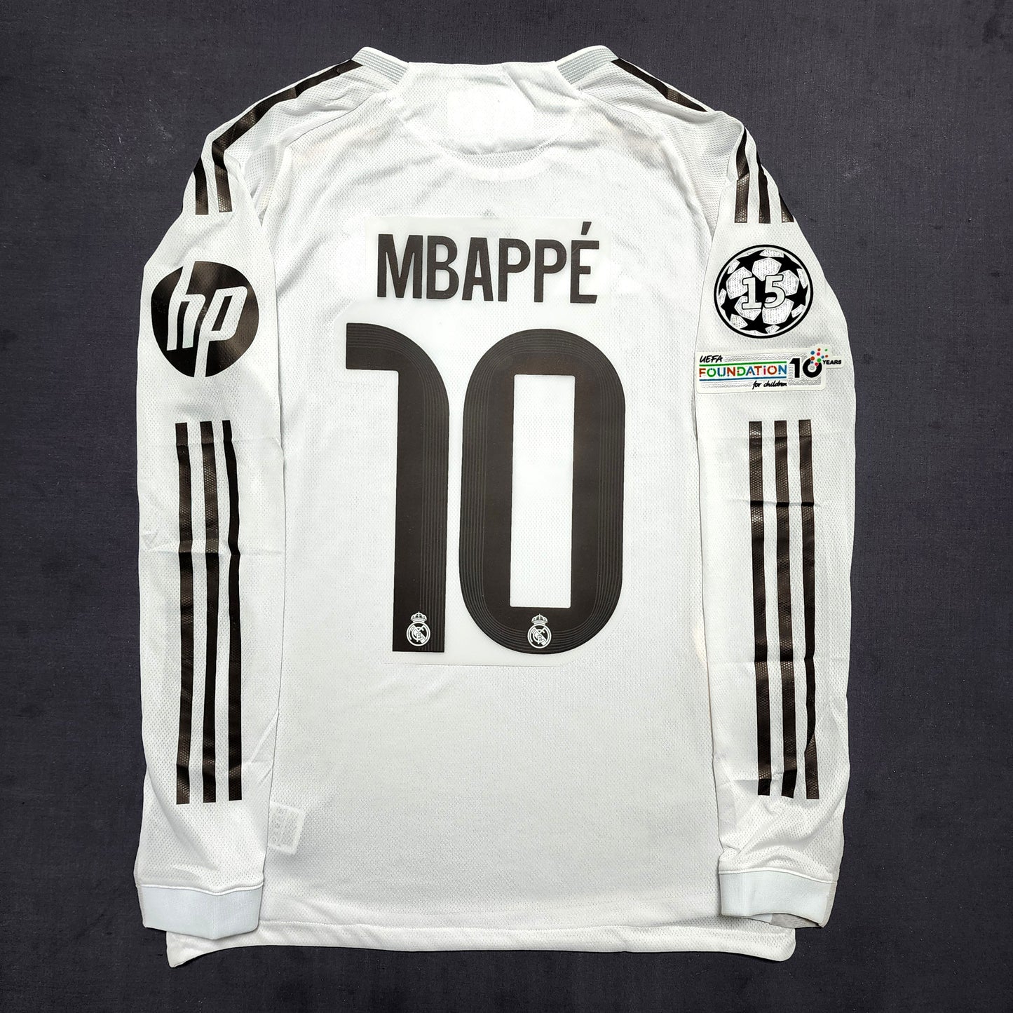 (Long Sleeves) Real Madrid 2025/26 Home Jersey ( Valverde - Mbappe - Bellingham - Vini - Arda Guler )