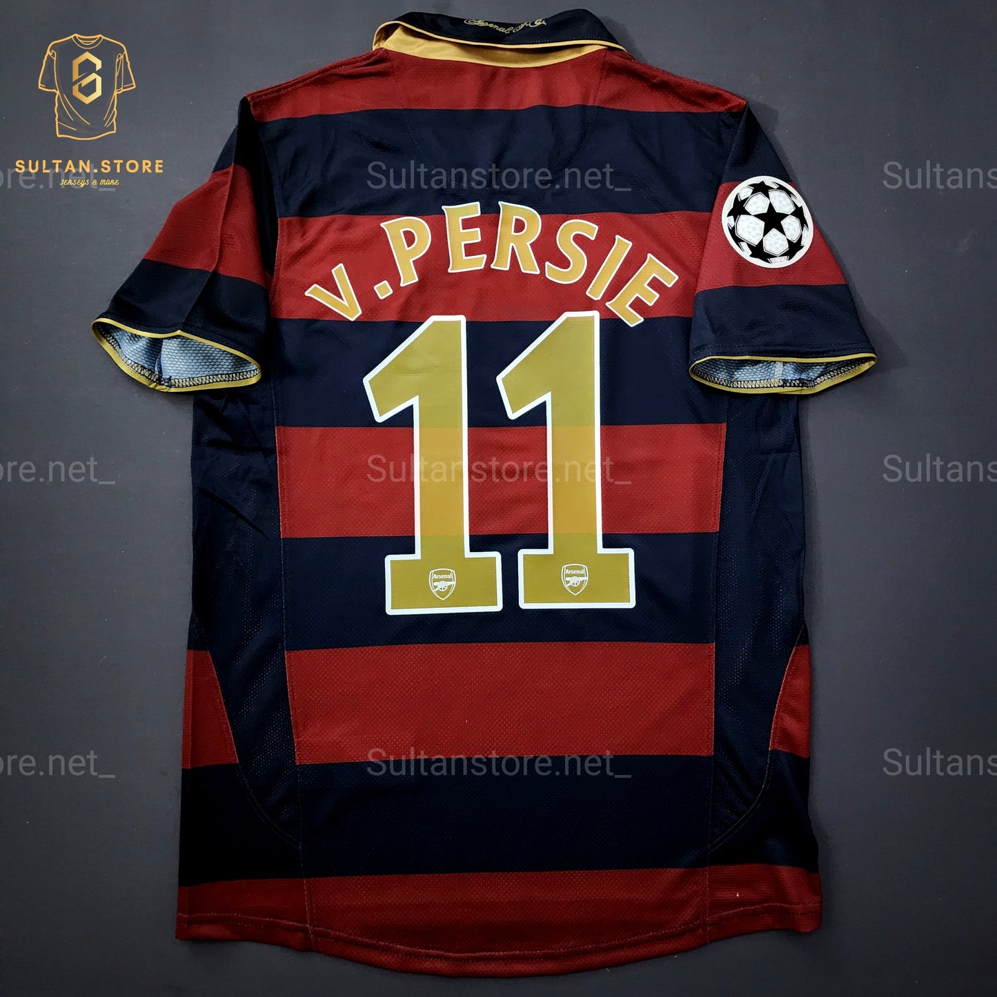 Van persie 2007/08 Arsenal Third Jersey