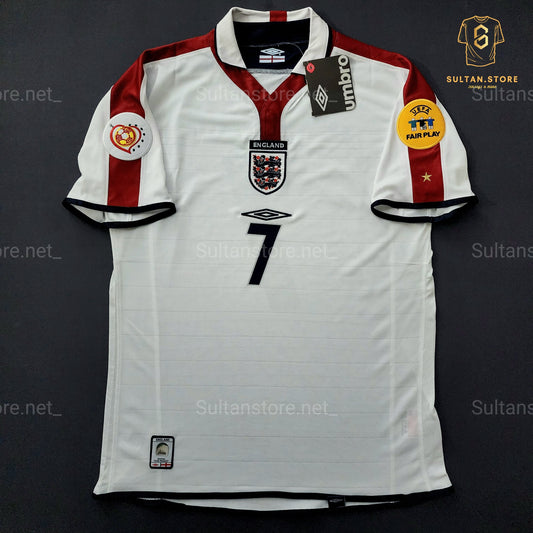 Beckham 2004 England Away Jersey