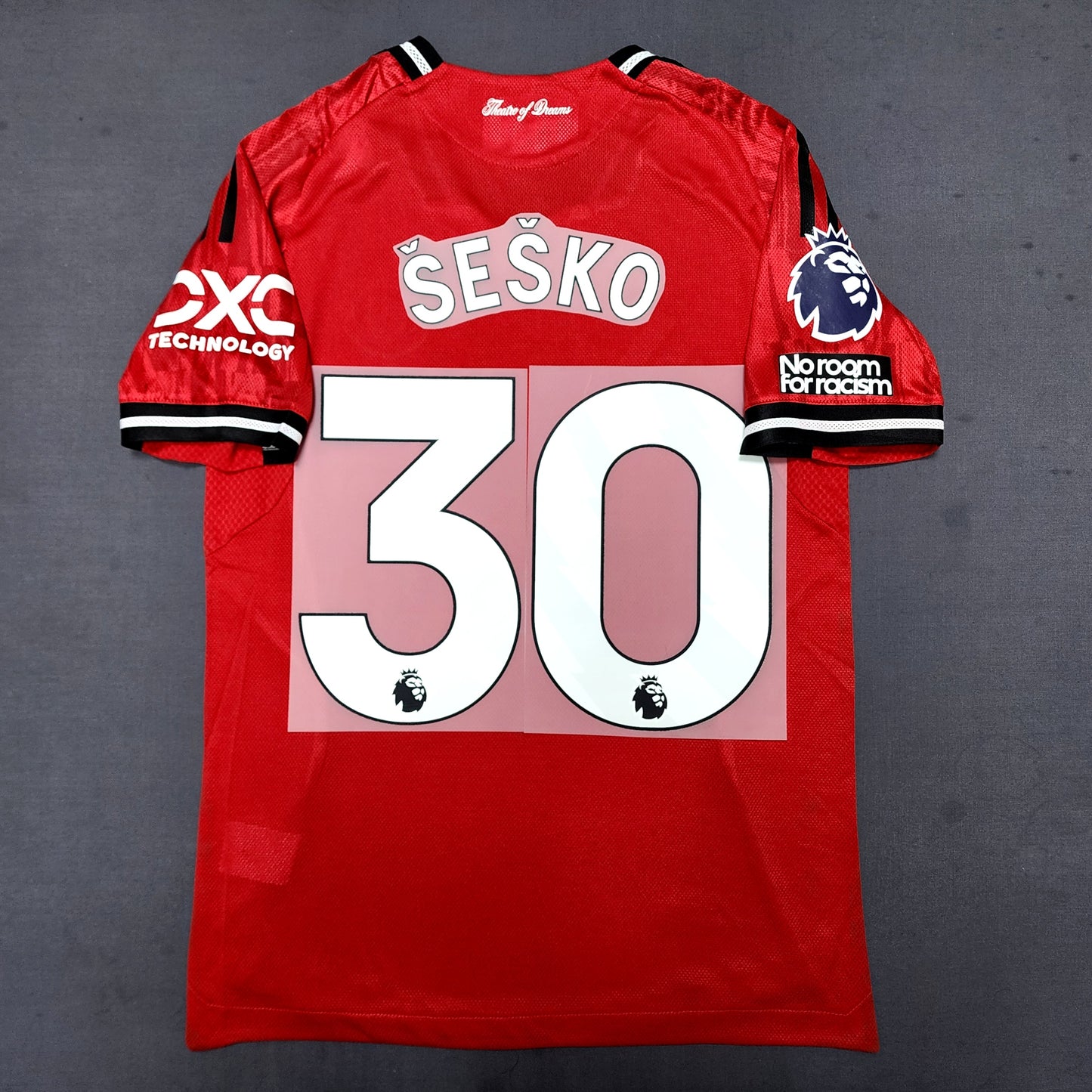 Manchester united 2025/26 Home Jersey ( Mbeumo - Cunha - Sesko - Amad - Bruno )