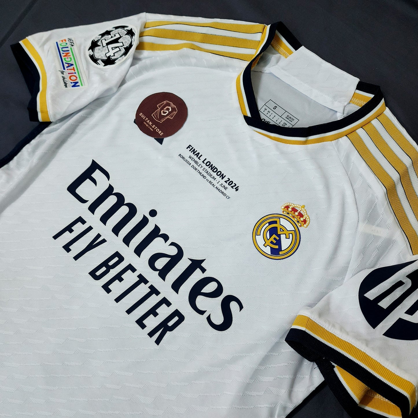 Kroos 2024 Real Madrid Home Jersey Final Champions League