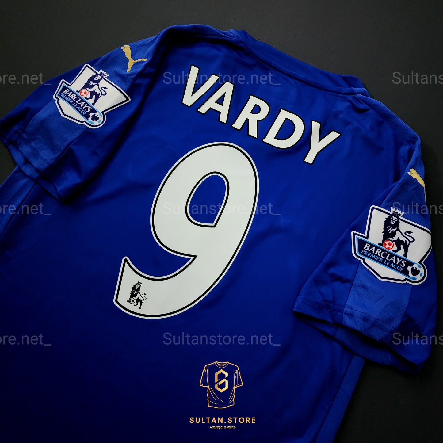 Vardy 2015/16 Leicester City Home Jersey
