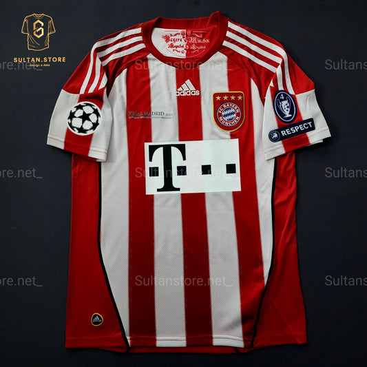 Robben 2010 Bayern Munich Home Final Champions League Jersey