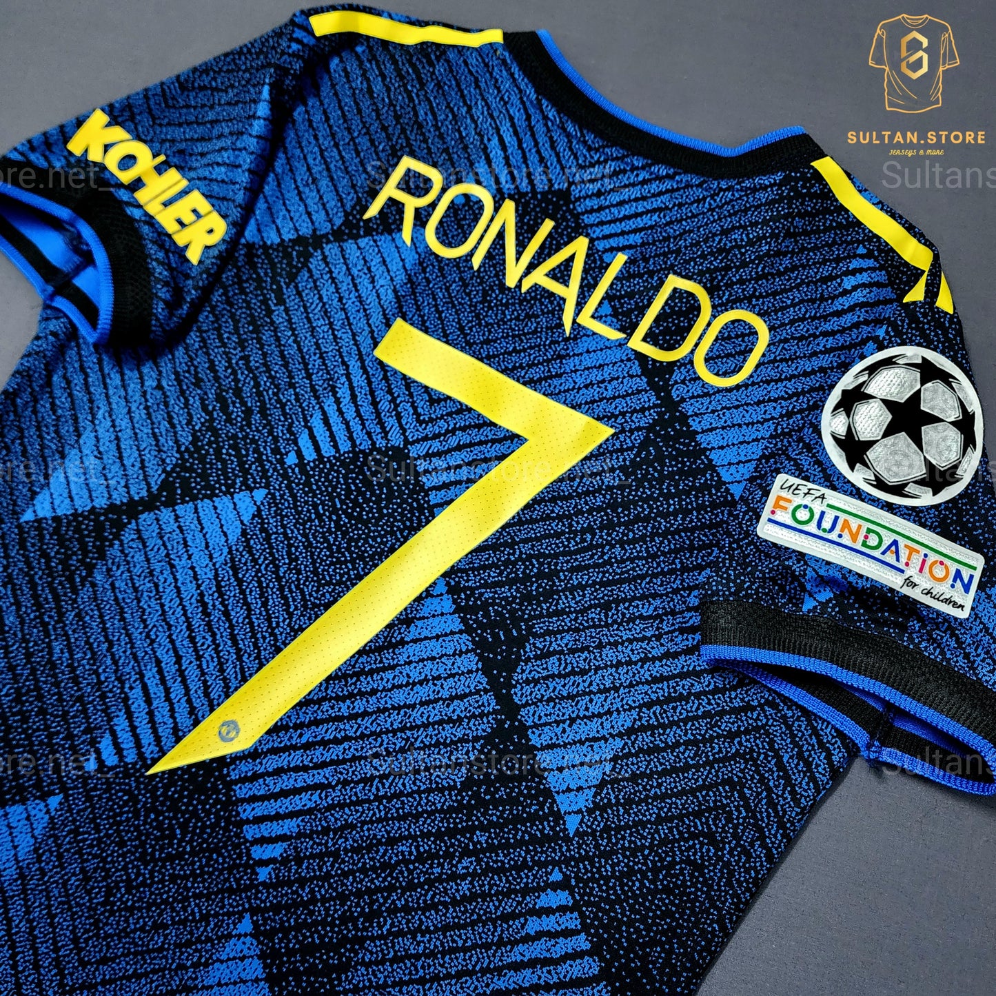 Ronaldo 2021/22 Manchester United Away Jersey