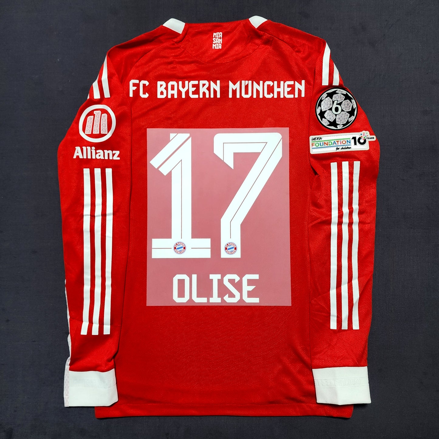 (Long Sleeves) Bayern 2025/26 Home Jersey ( Musiala - Kimmich - Kane - Luis diaz - Olise )