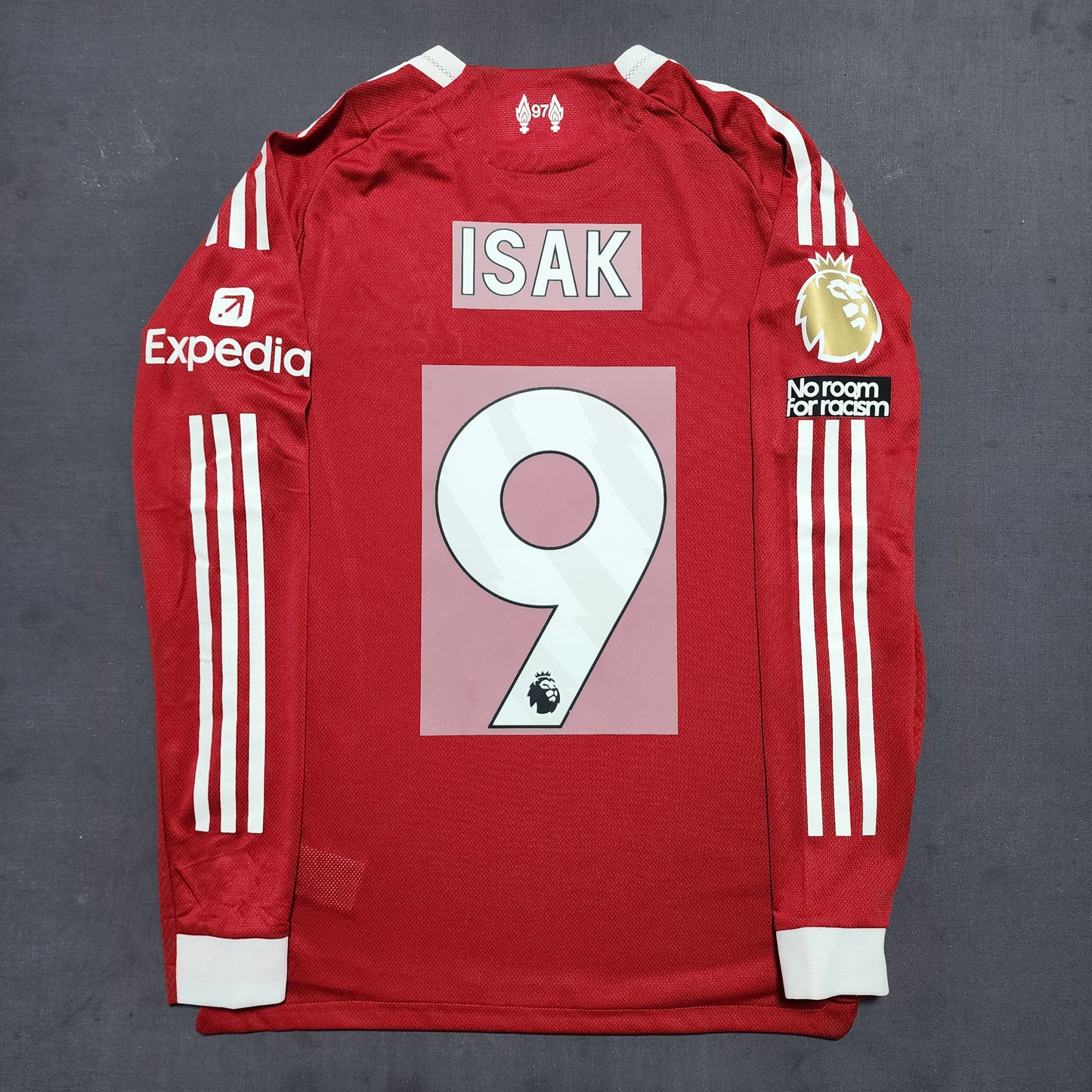 (Long Sleeves) Liverpool 2025/26 Home Jersey ( Wirtz - Isak - Salah - Virgil - Chiesa )