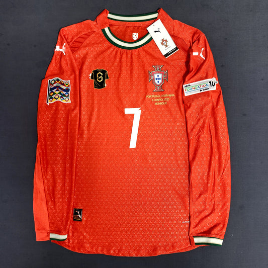 Ronaldo 2025 Portugal Final Nations League Jersey