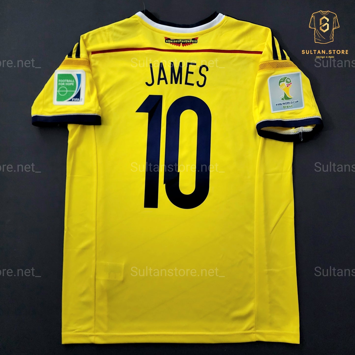 James 2014 Colombia Home Jersey